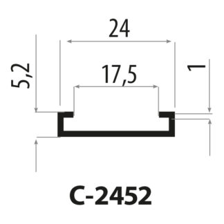 cp2452 stålprofil