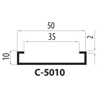 C-5010 Stålprofil