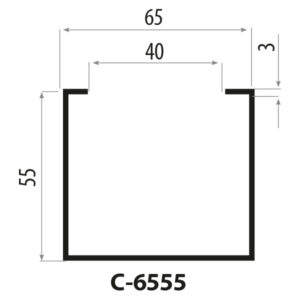 cp6555 stålprofiler